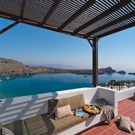 Maris Lindos Suites & Apartments Экстерьер фото