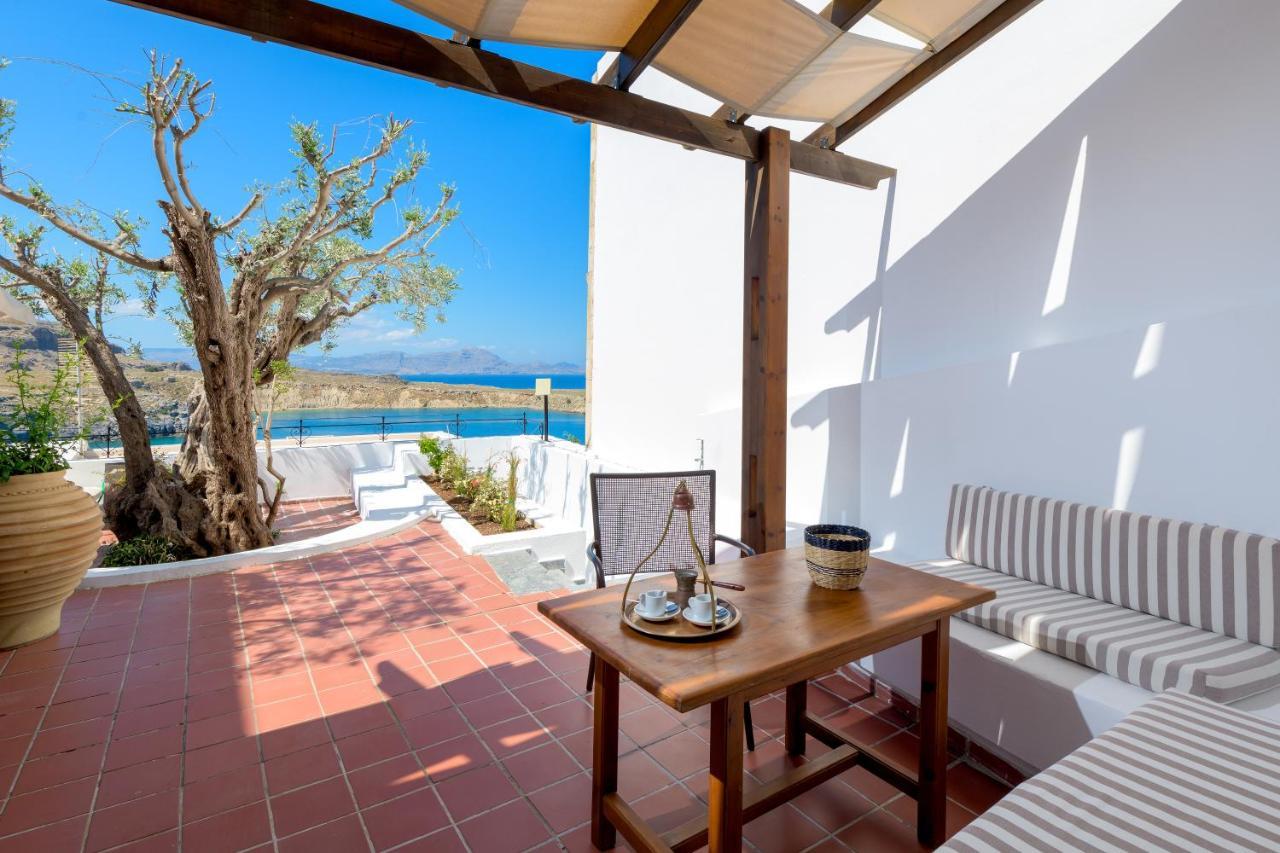 Maris Lindos Suites & Apartments Экстерьер фото