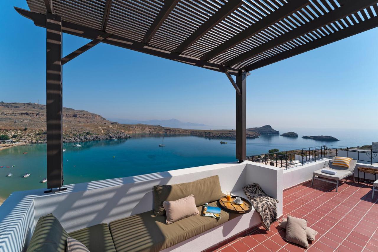 Maris Lindos Suites & Apartments Экстерьер фото