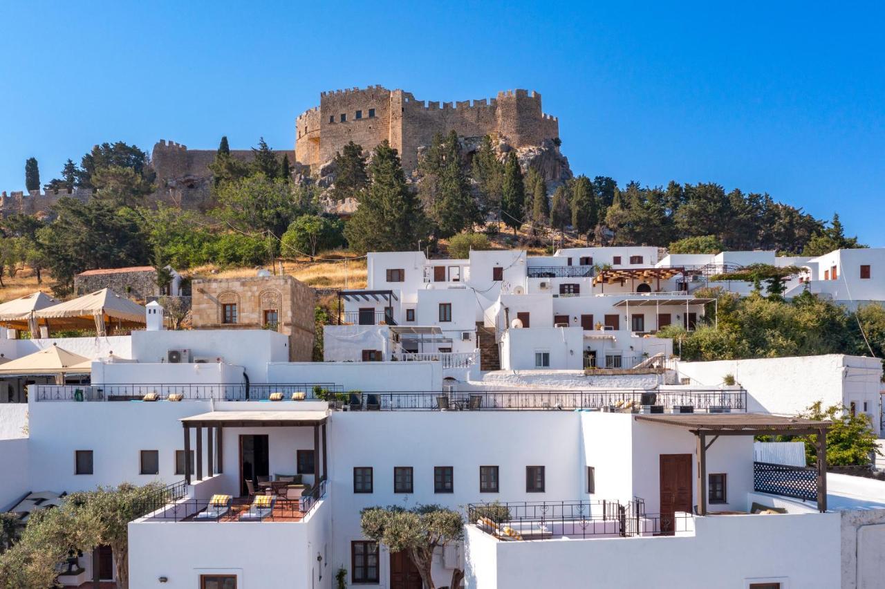 Maris Lindos Suites & Apartments Экстерьер фото