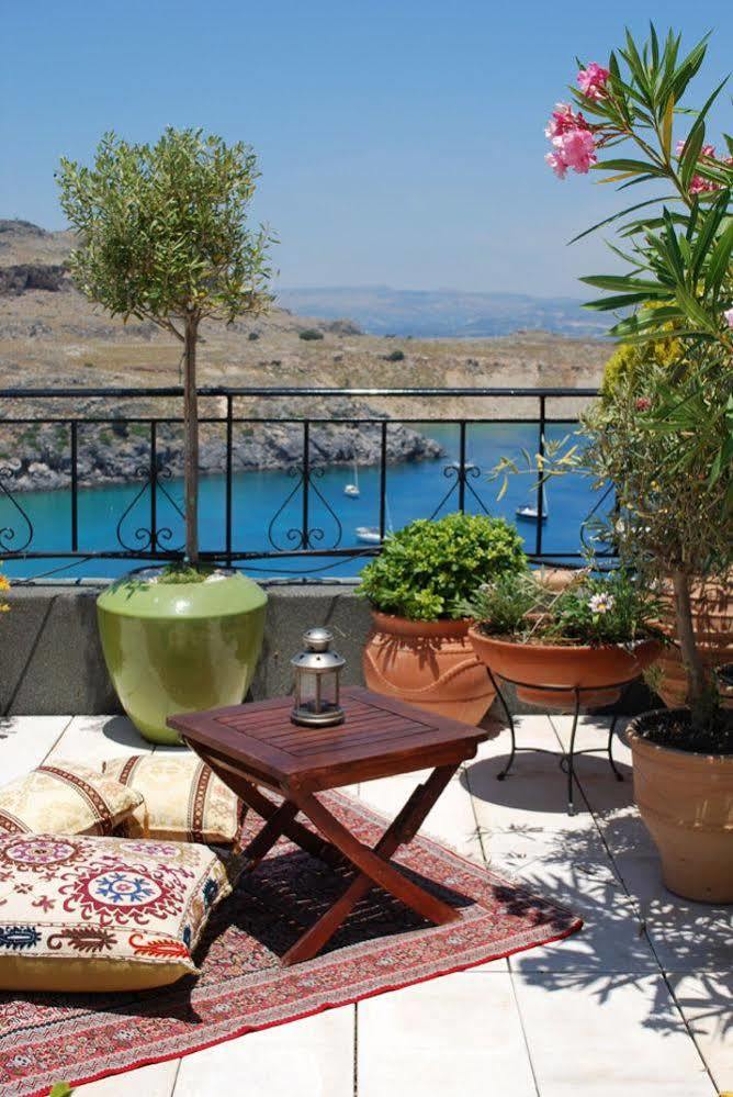 Maris Lindos Suites & Apartments Экстерьер фото